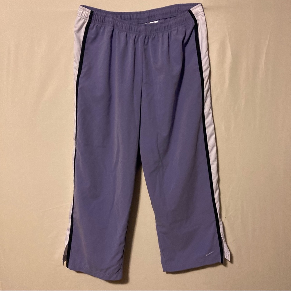 Like New Vintage NIKE Lavender Capri Track Pants